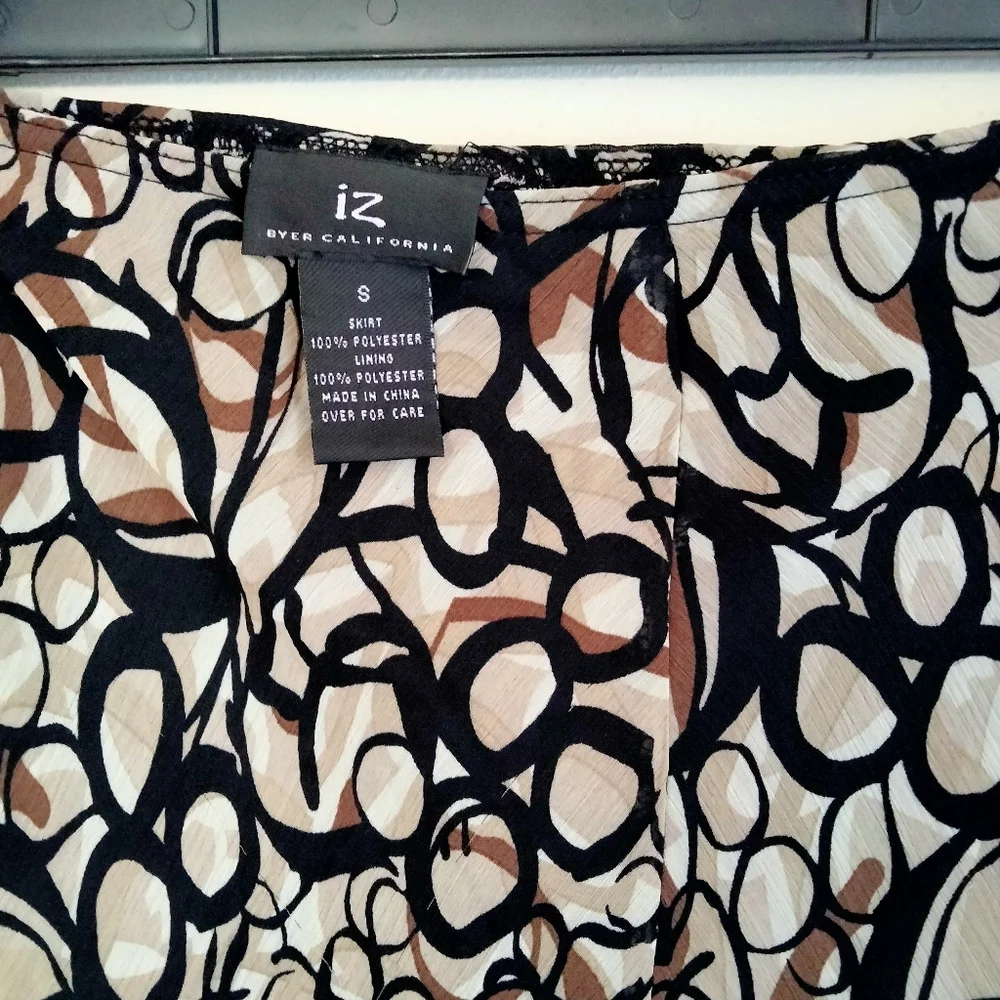 Byer California Skirt Women S Multicolor Cottagecore Whimsical Versatile Academi